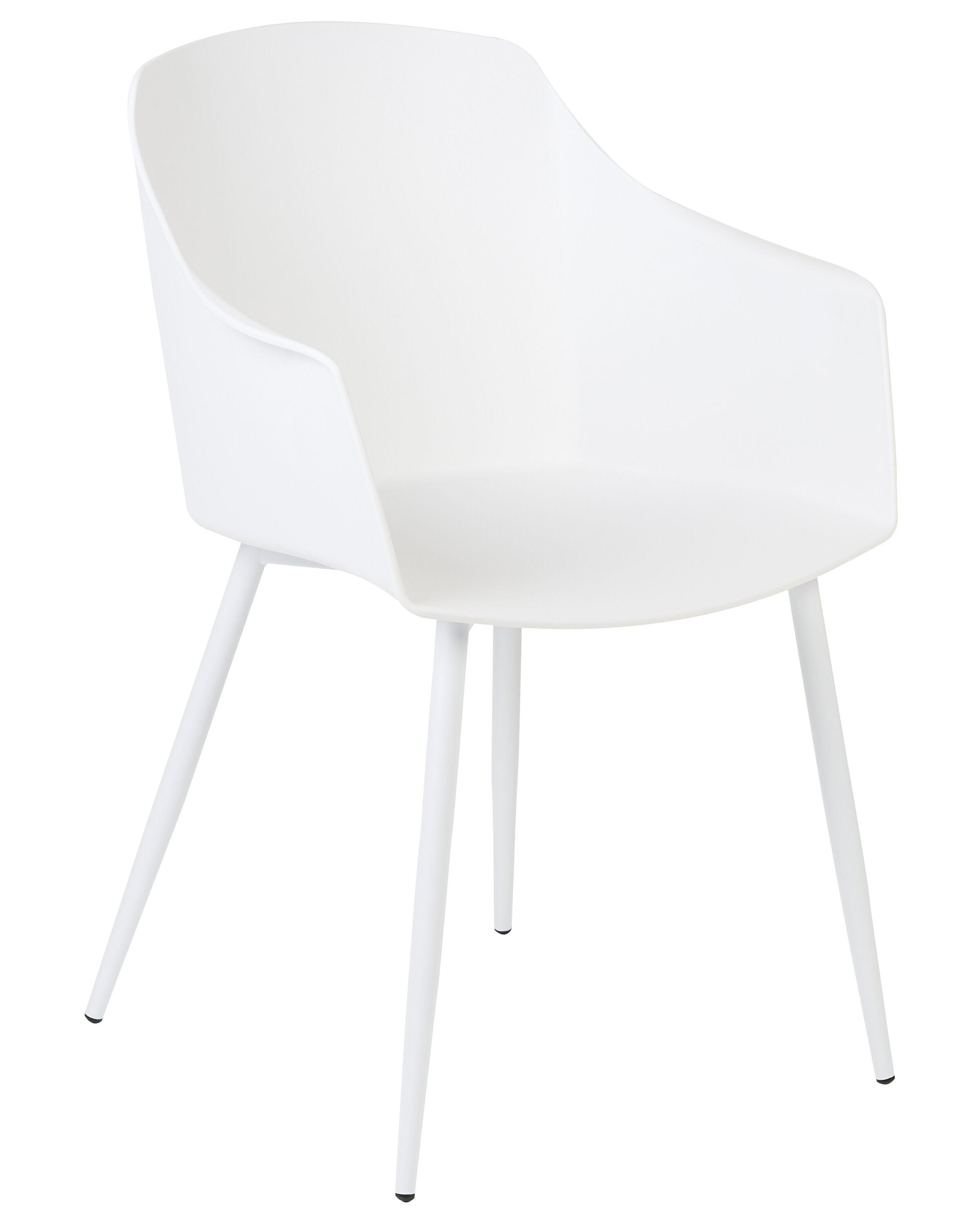 Set van 2 eetkamerstoelen FONDA Wit
