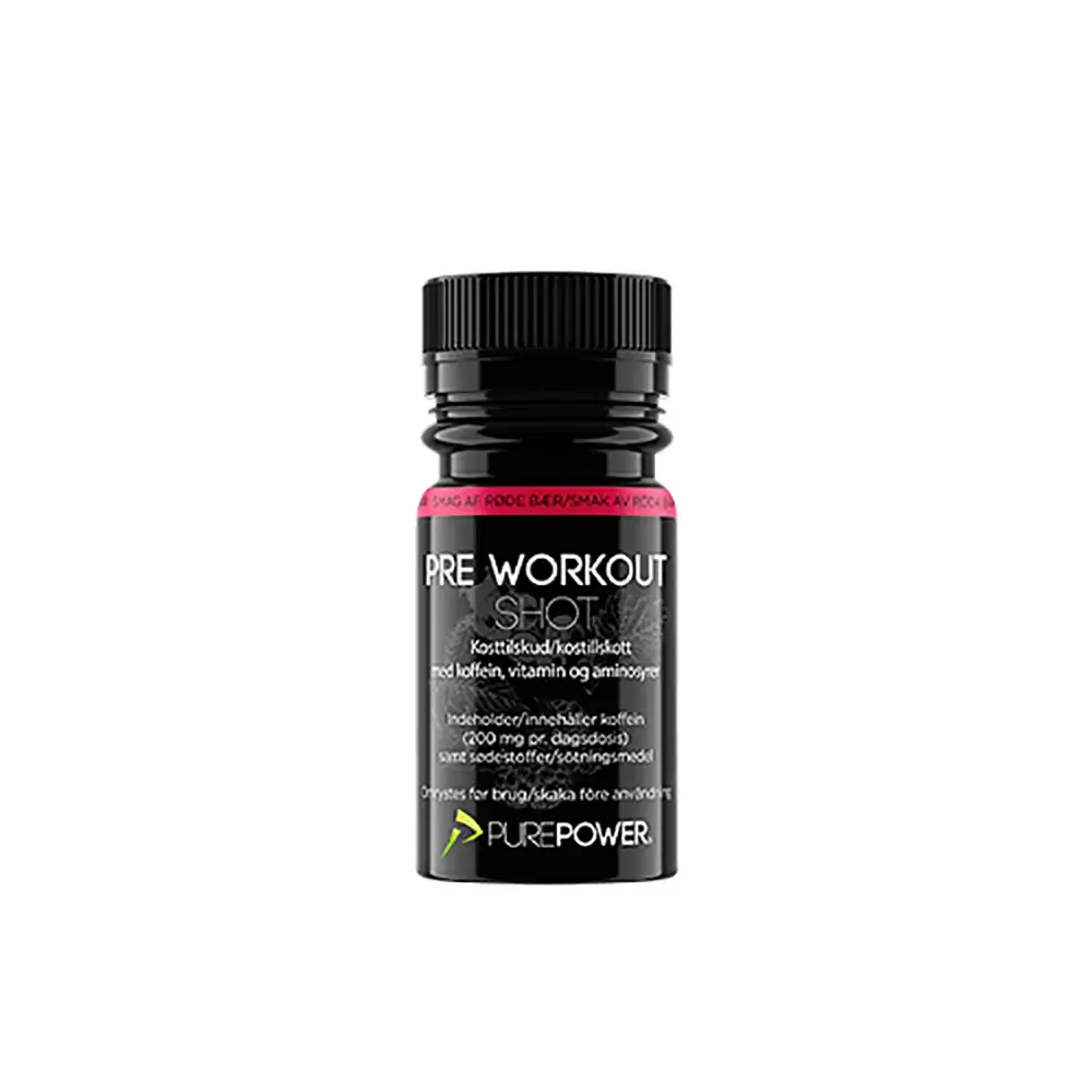 PurePower Pre Workout Shot 12x60ml