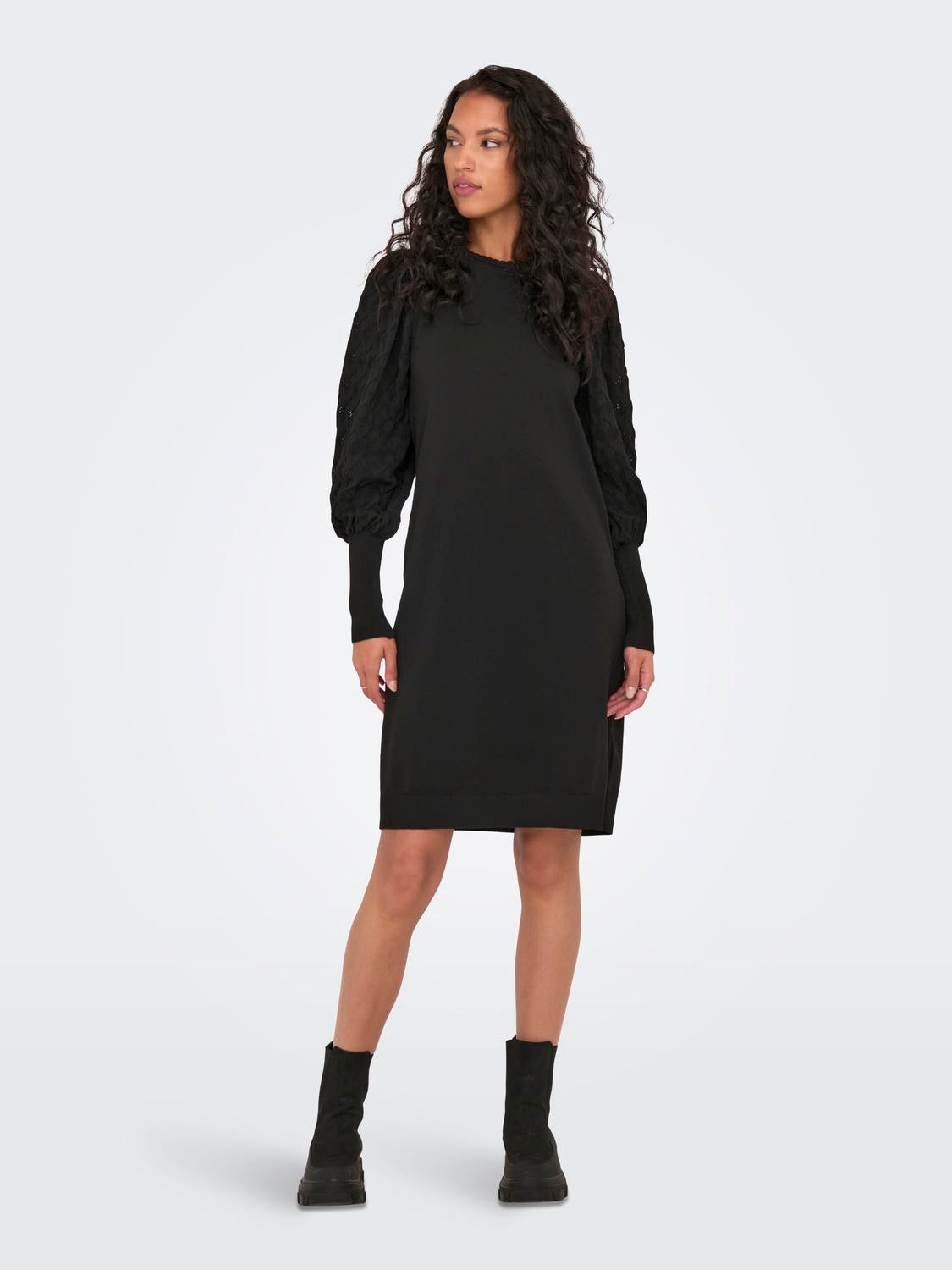 ONLMELIKA Midikleid Black