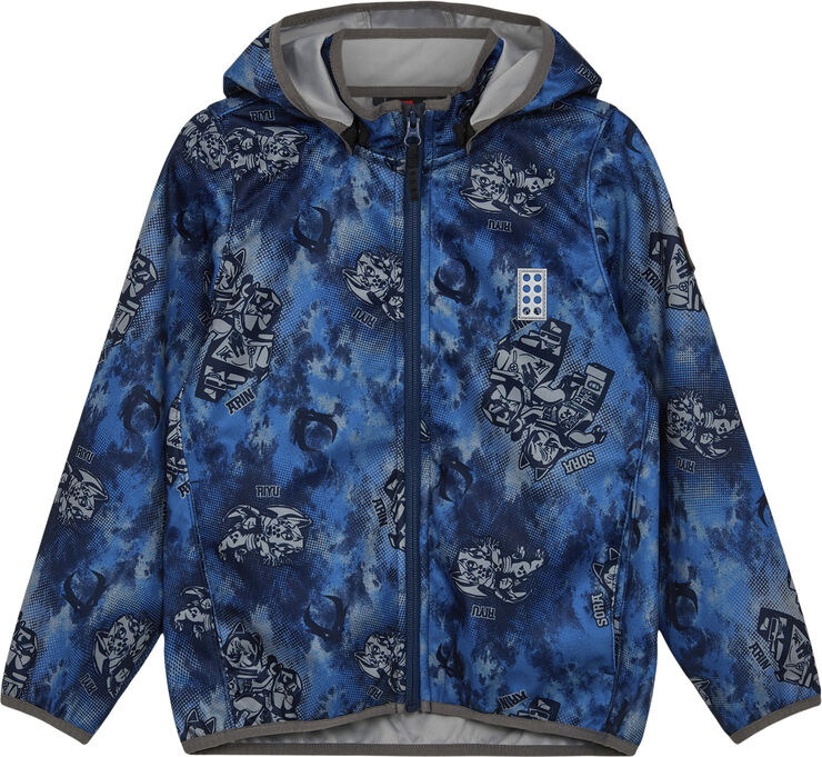 LEGO kidswear-LEGO børnetøj LWSCOUT 202 -SOFTSHELL JACKET Dark blue