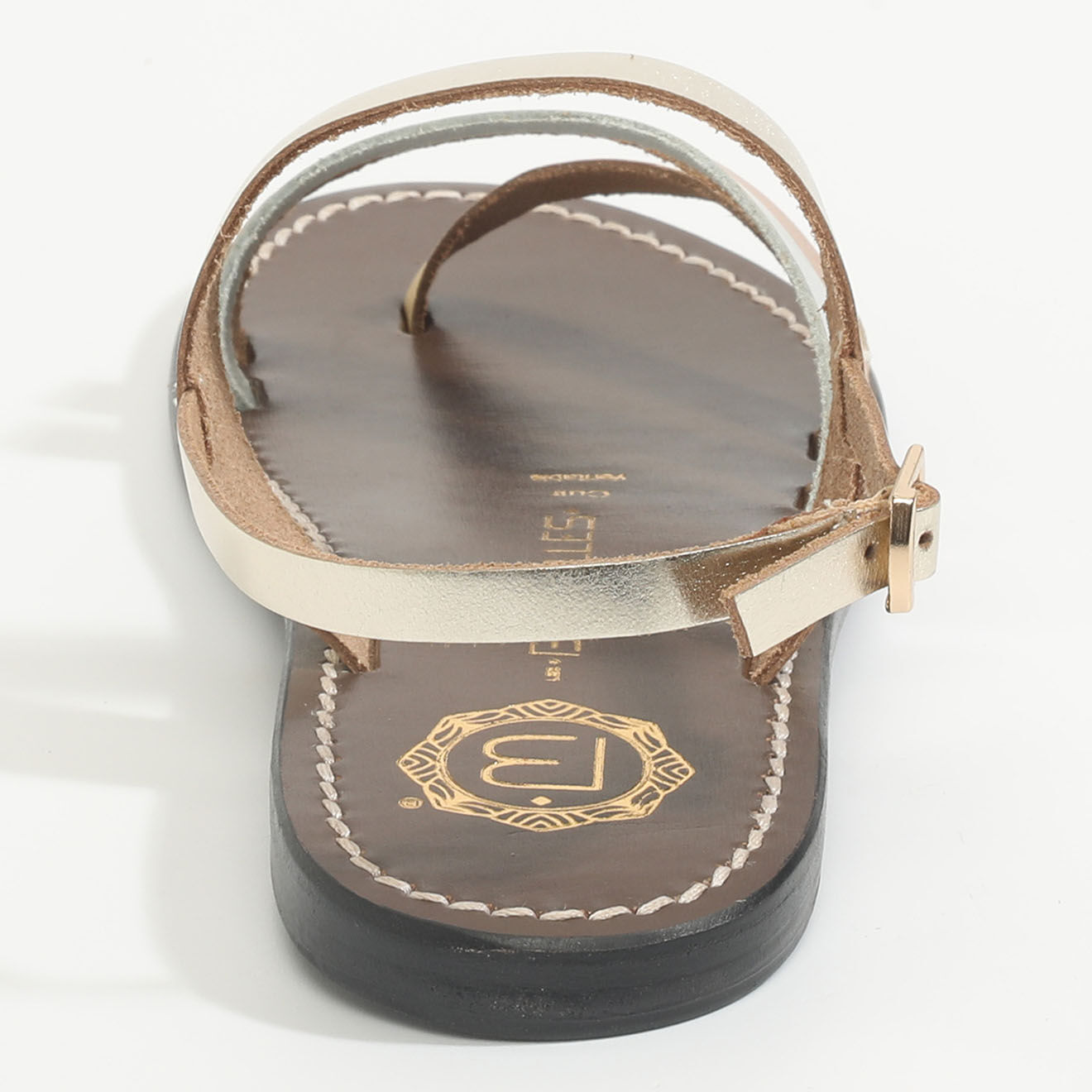 Les Bagatelles Sandales Gana doré/argenté/rose gold