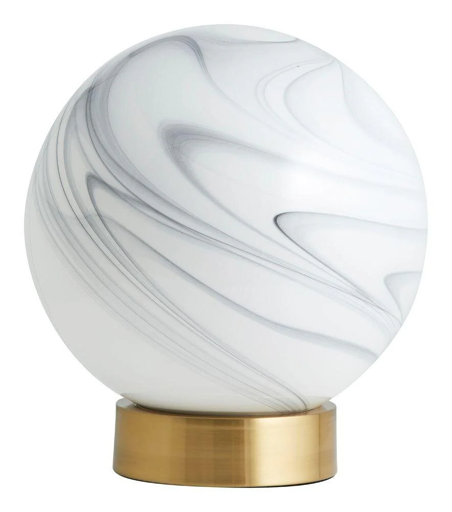 Nordal  Fauna bordlampe, lav - hvid