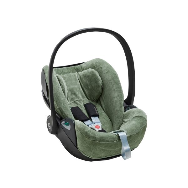 Meyco Autostoelhoes - Groep 0 - Velvet - Forest Green