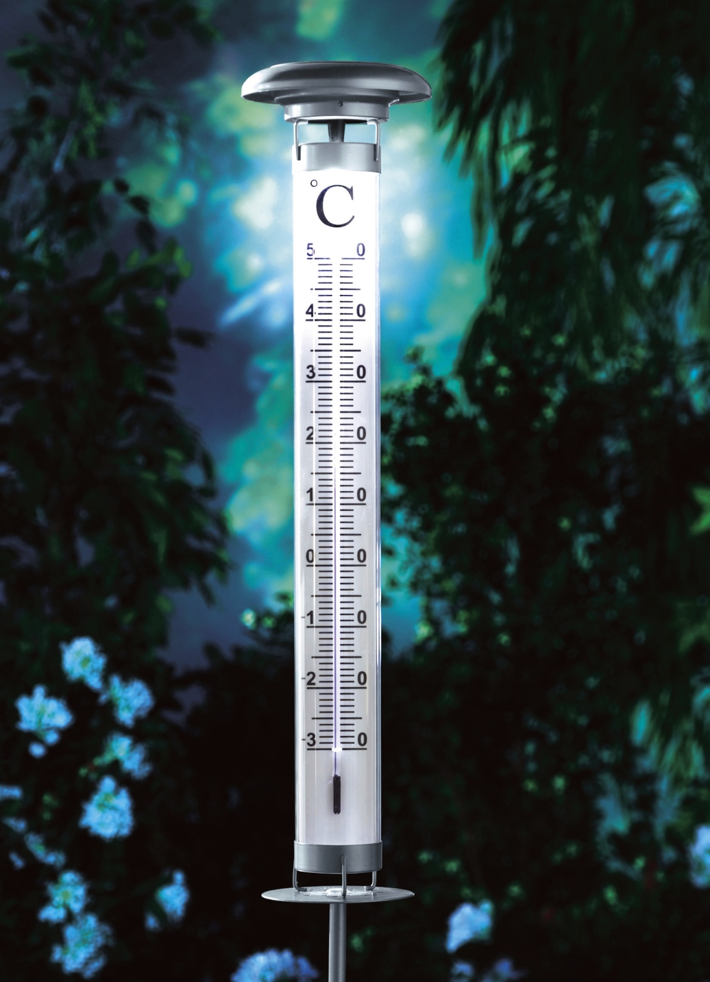 Beleuchtetes Thermometer