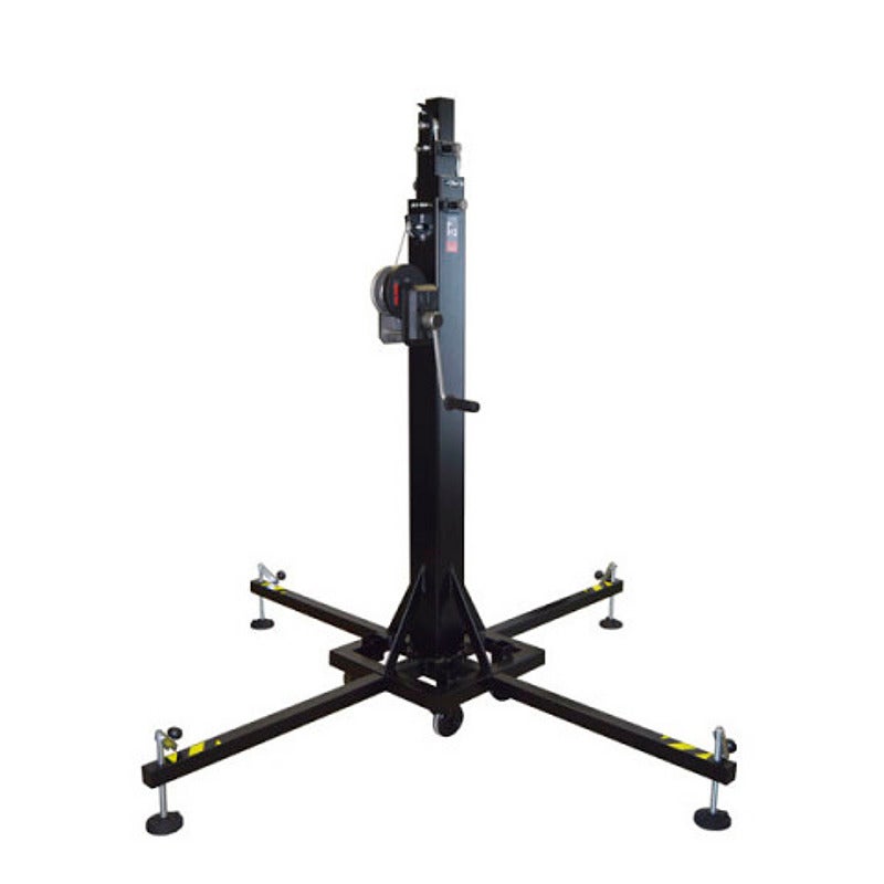 Showtec MT-230 wind-up statief zwart