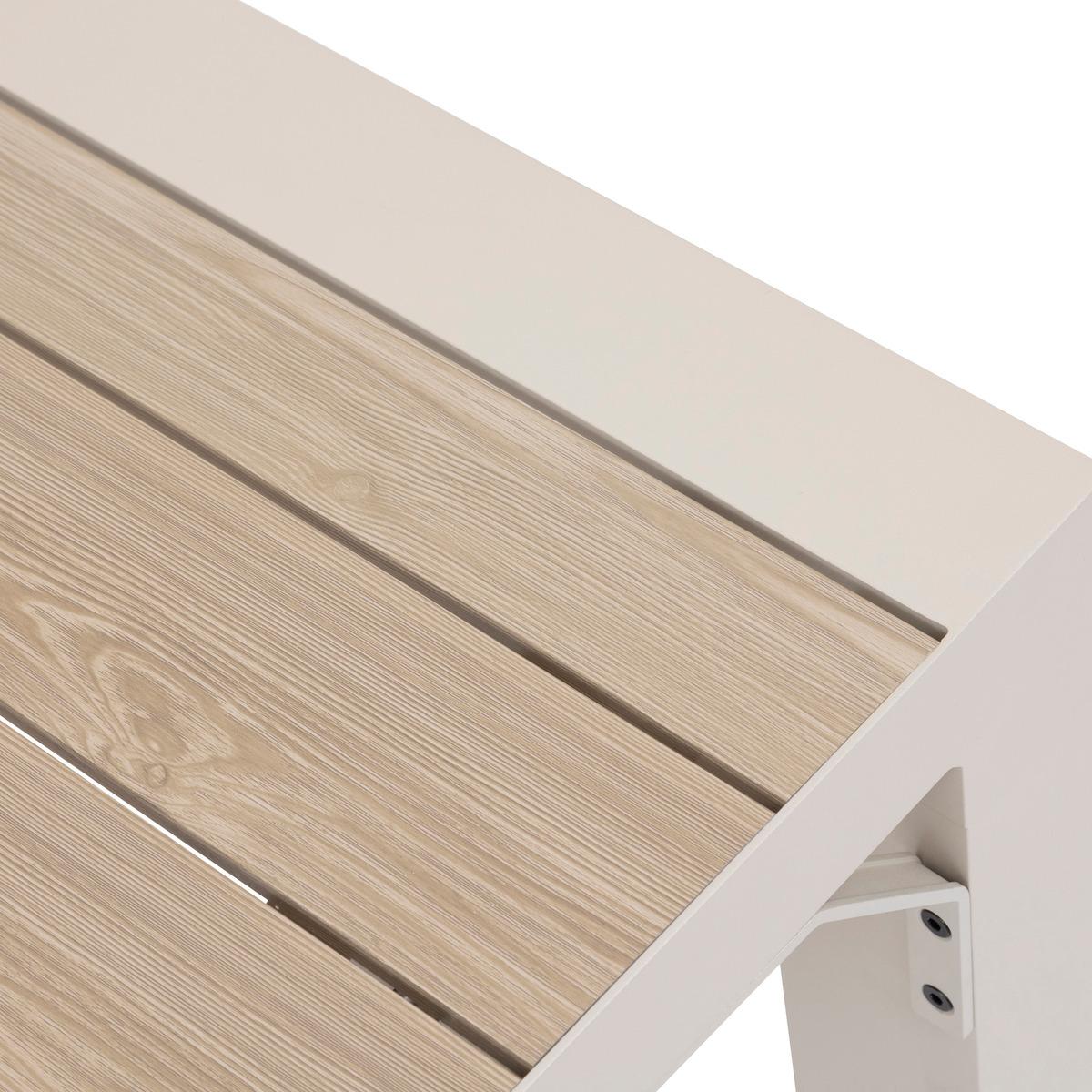TABLE EVASION RALLONGE AUTOMATIQUE CARREE LIN 10 PLACES