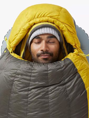 SPARK Ultralight Daunen- Schlafsack  grau  -1°, Regular