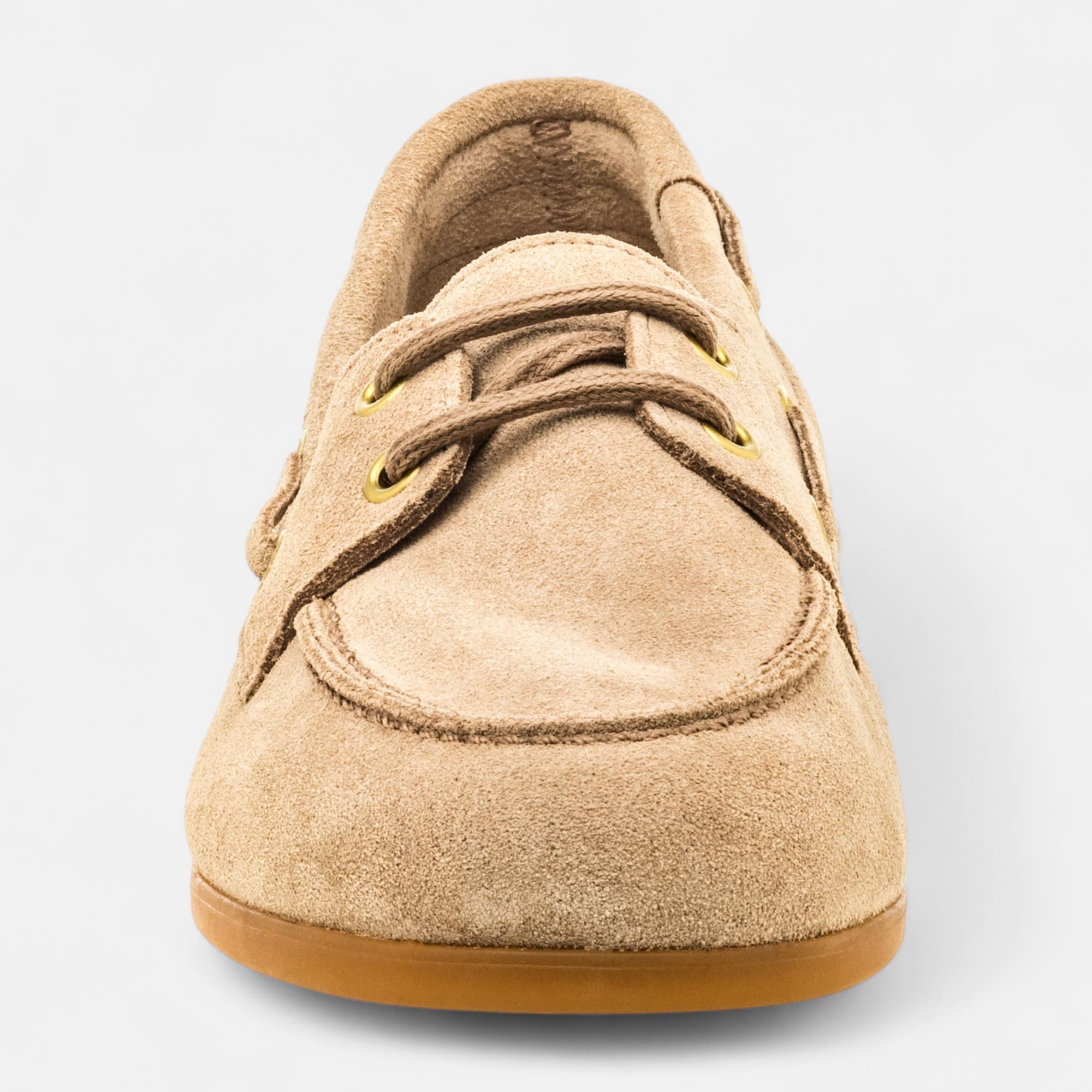 Mocassins Femme en cuir beige