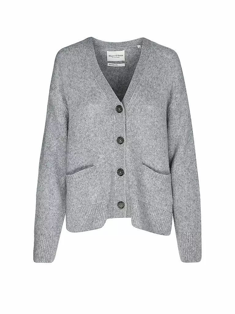 MARC O'POLO Cardigan grau