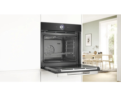 Bosch stoomoven zonder kookplaat HSG7364B1, bruikbaar volume 71 l