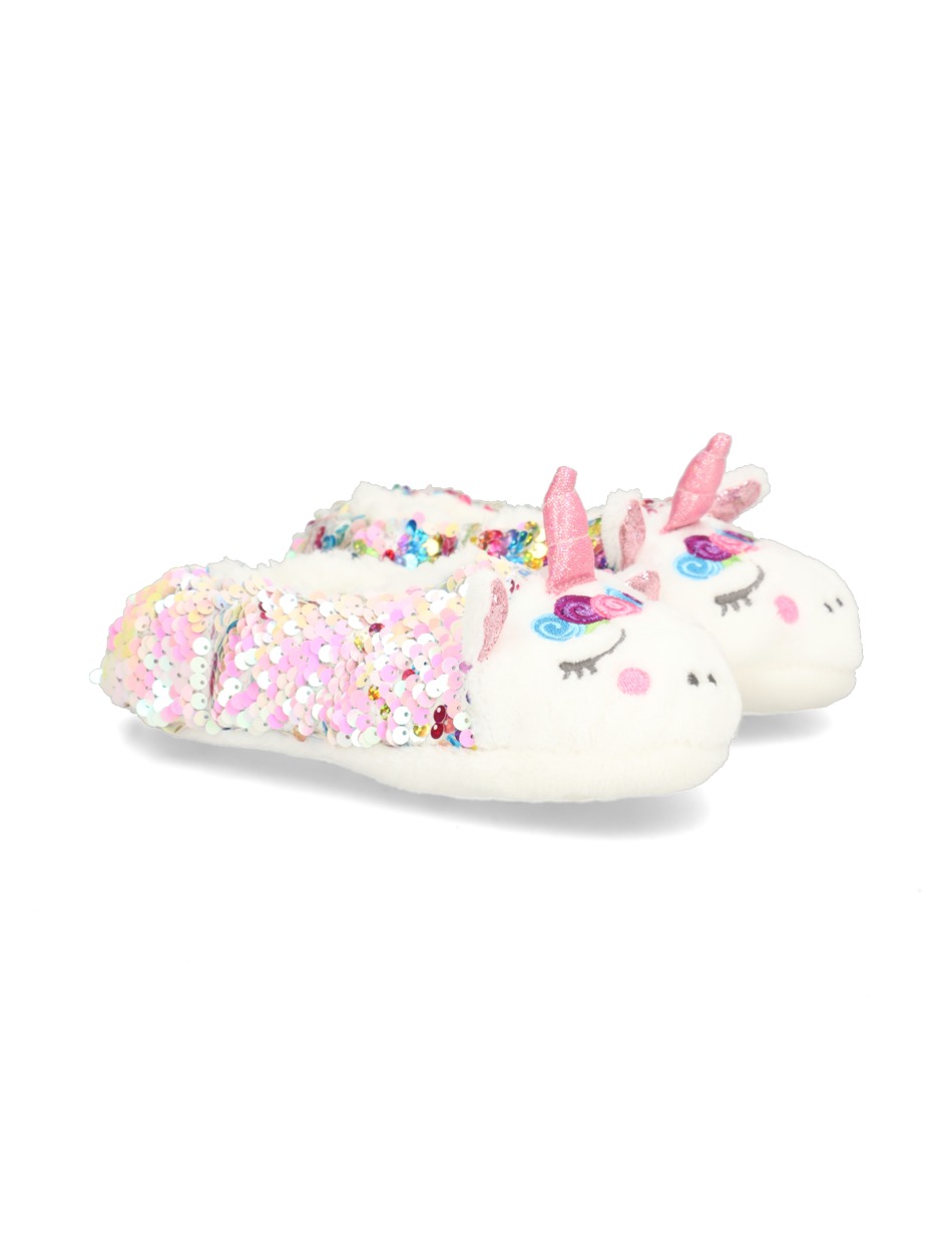 COSY FURRY SLIPPER 1P