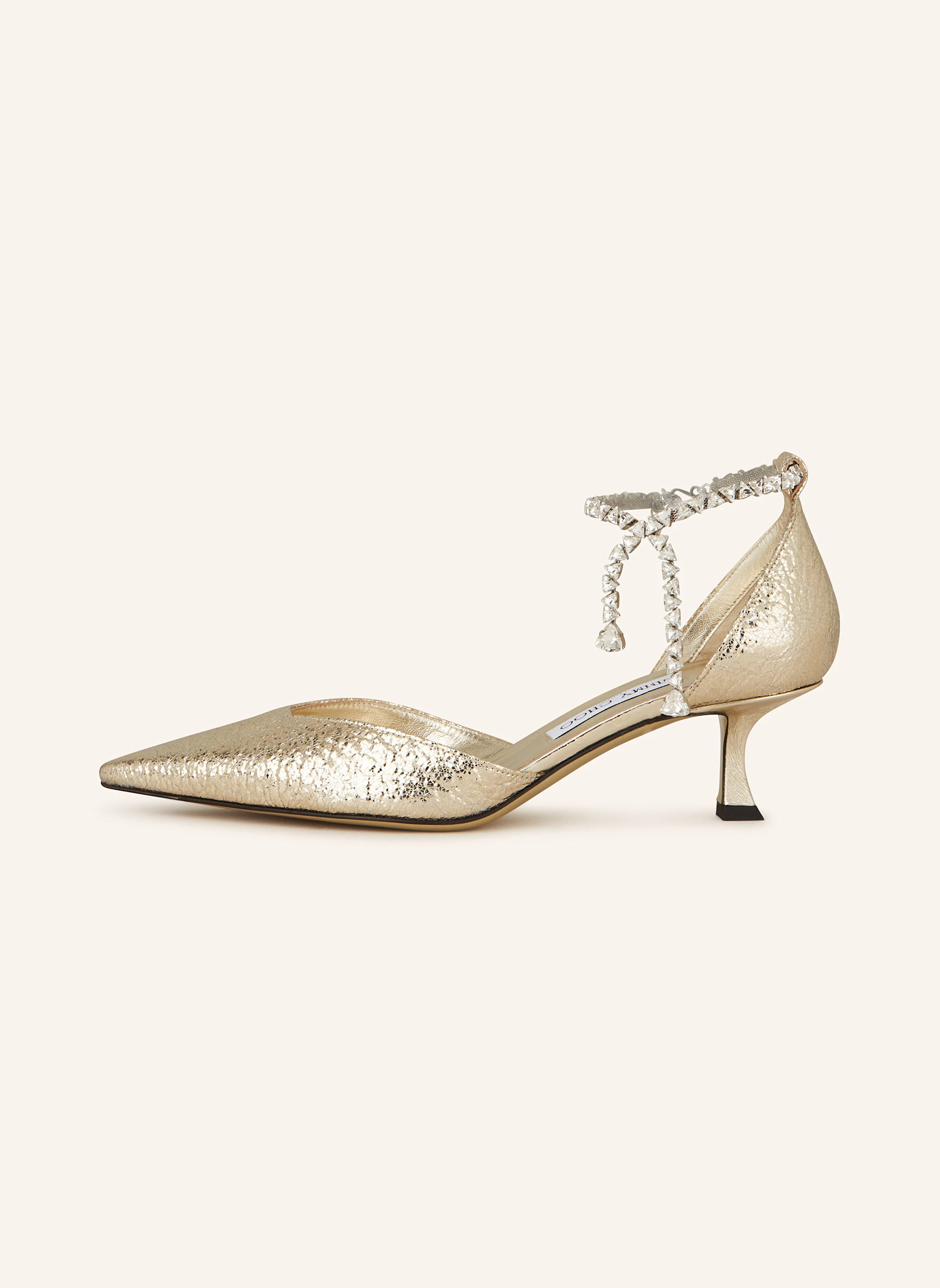 JIMMY CHOO Slingpumps STEVIE 50 mit Schmucksteinen