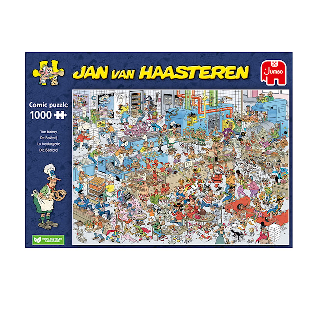 Jan Van Haasteren The Bakery Puslespill 1000 brikker