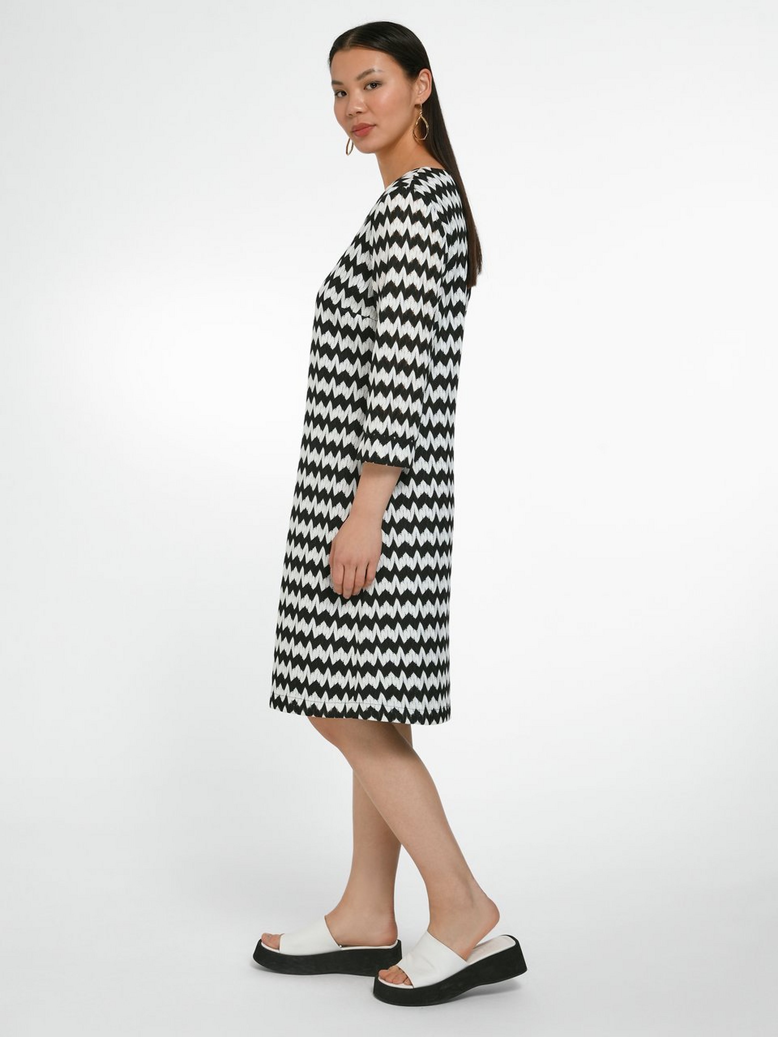 Kleid mit 3/4-Arm