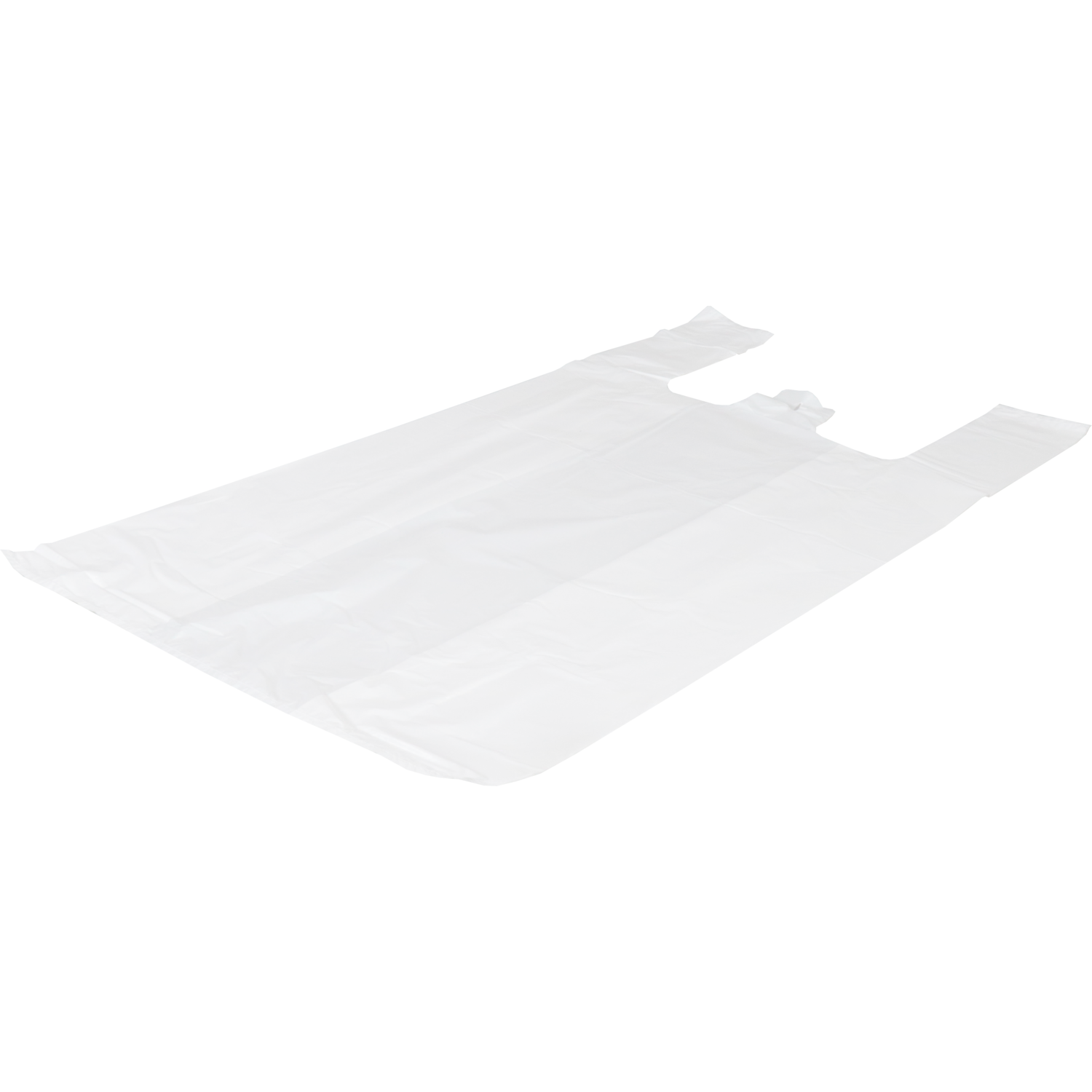 Top Quality Tas, HDPE, 30x 2x10x60cm, hemddraagtas, wit