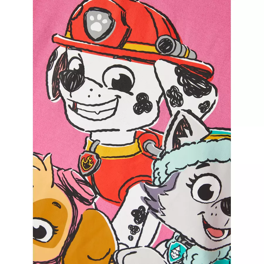 name it Langarmshirt Paw Patrol Nmfosina Sangria Sunset
