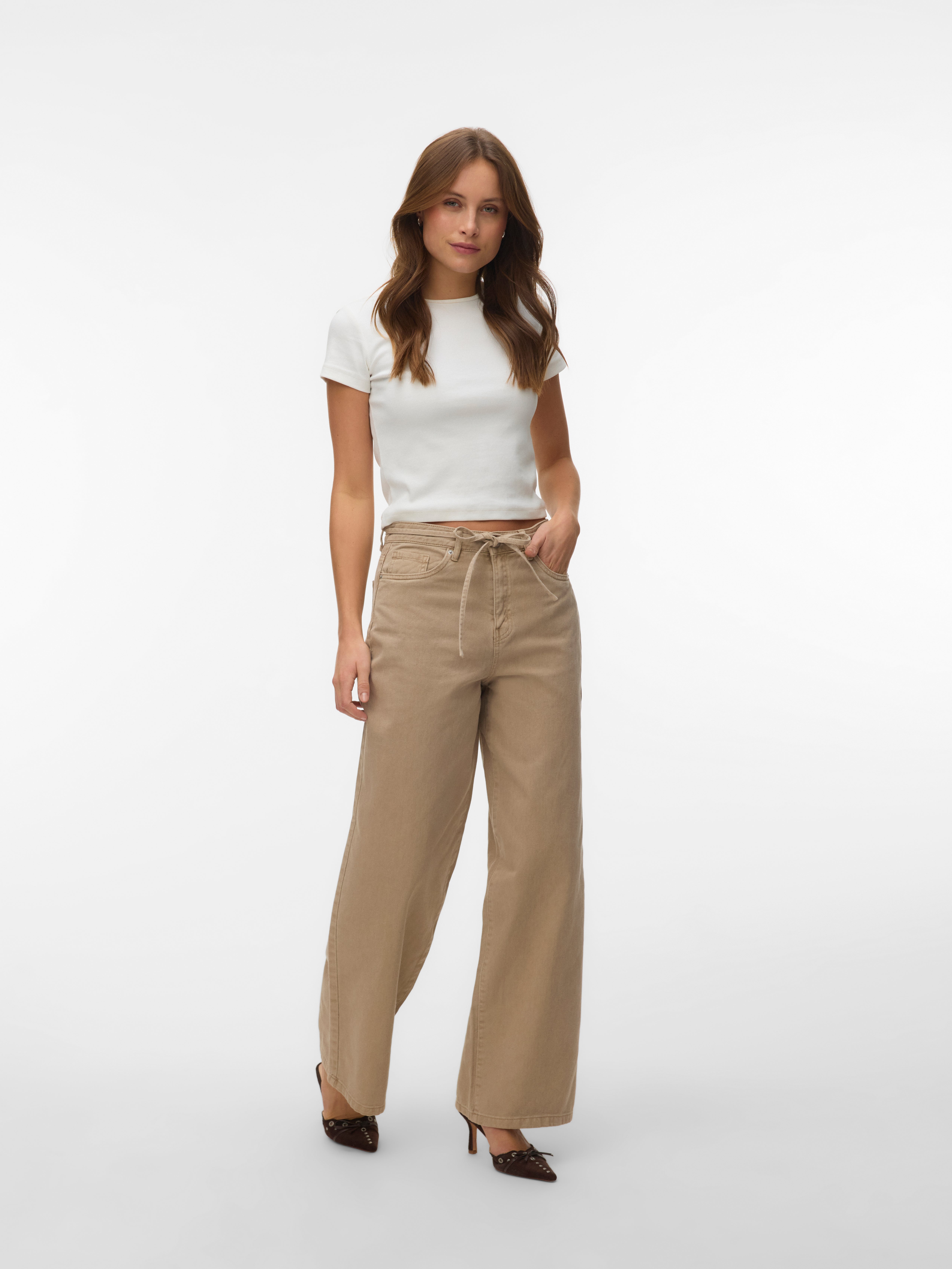 VMWIEN Mid rise Wide leg fit Jeans