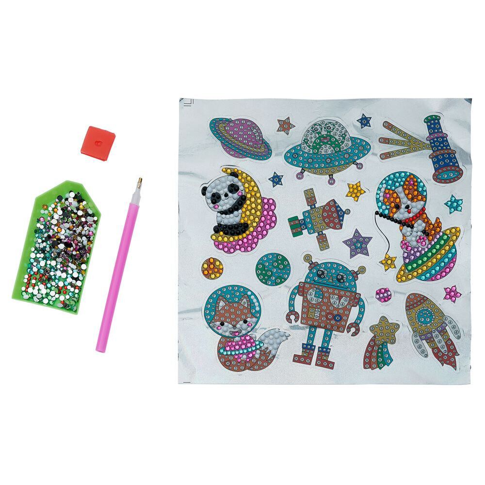 Planche de stickers à diamanter