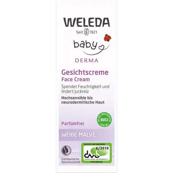 baby Derma Weiße Malve Gesichtscreme