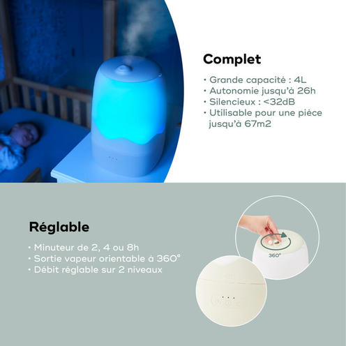 Humidificateur Wave - BABYMOOV