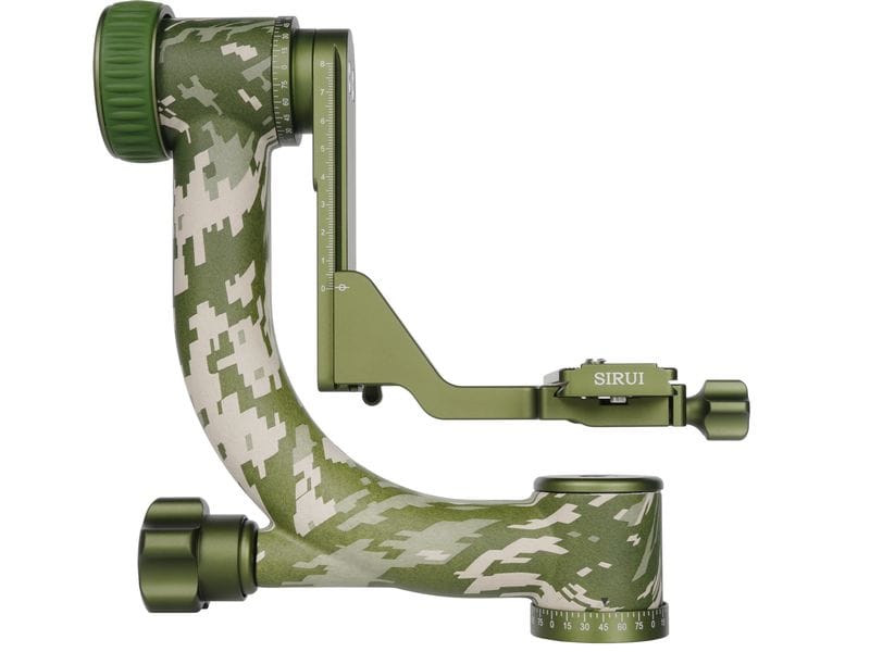 Sirui Stativ Explorer CT-3204 mit CH20 Camouflage Robustes Outdoor Stativ