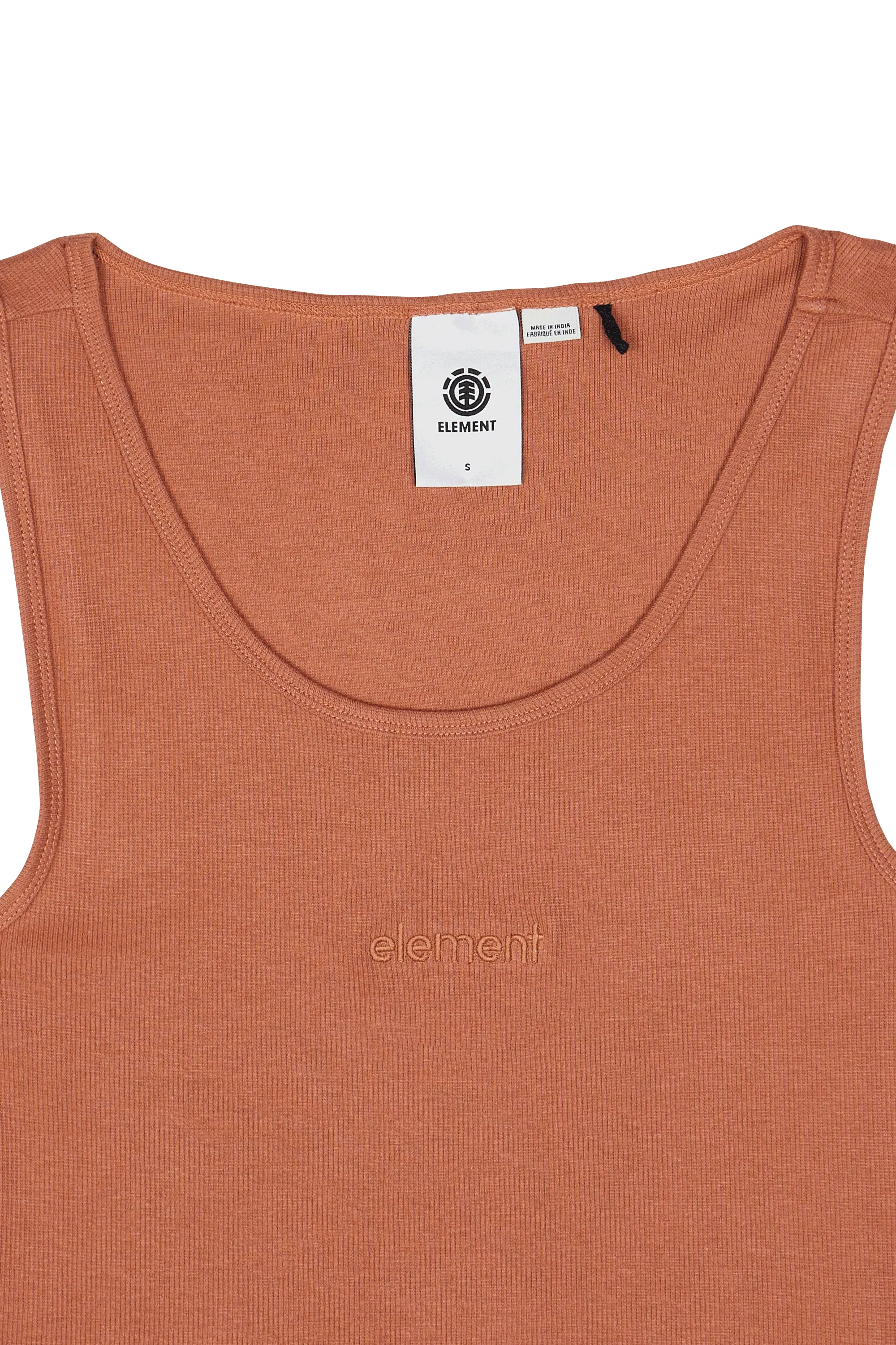 ELEMENT Débardeur YARNHILL CROP Marron