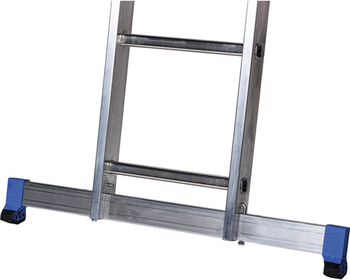 WERNER Aluminium schuifladder, 2-delig, 2 x 12 sporten, werkhoogte 6,1 m