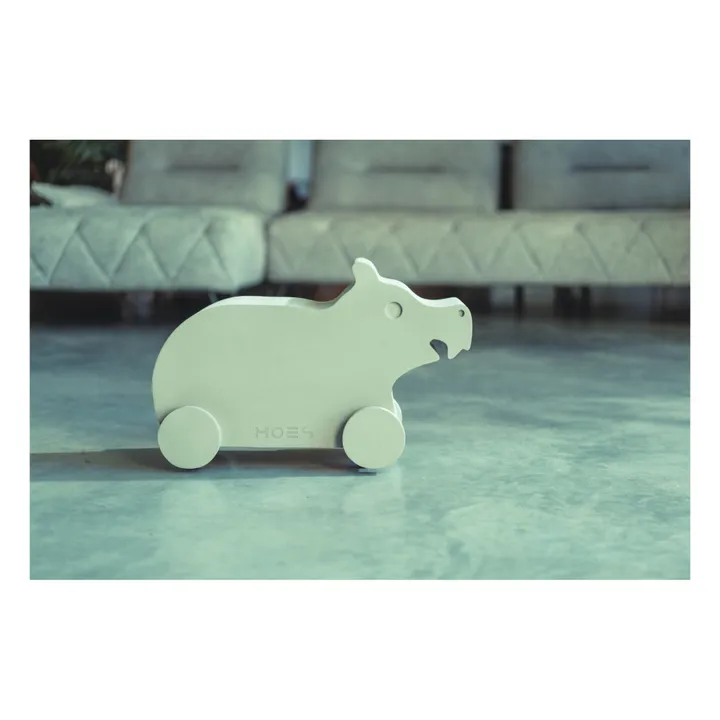 Moes Animaux de motricité Hippo | Gris