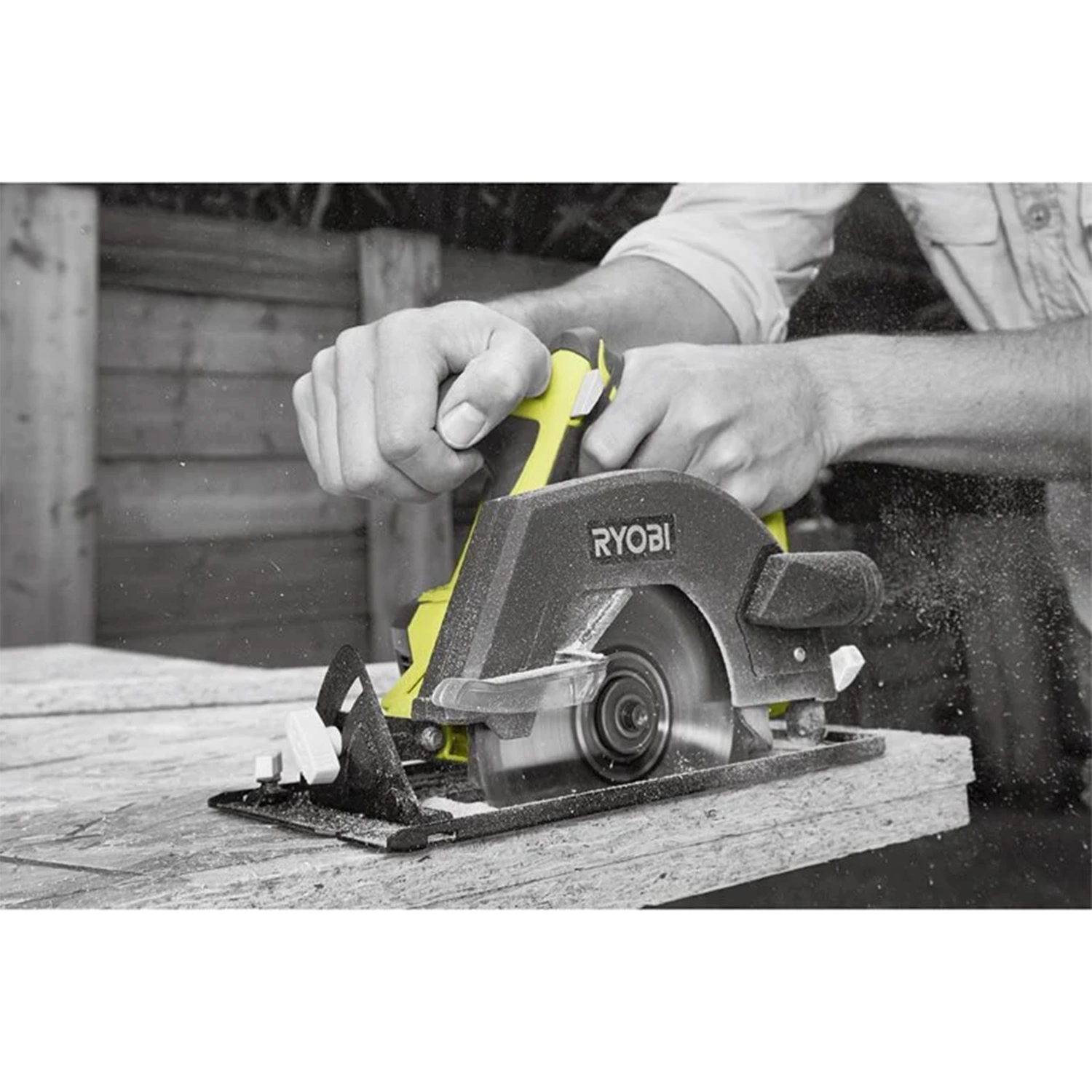 Ryobi R18CSP-0 One  18V Li-Ion Accu cirkelzaag body - 150mm