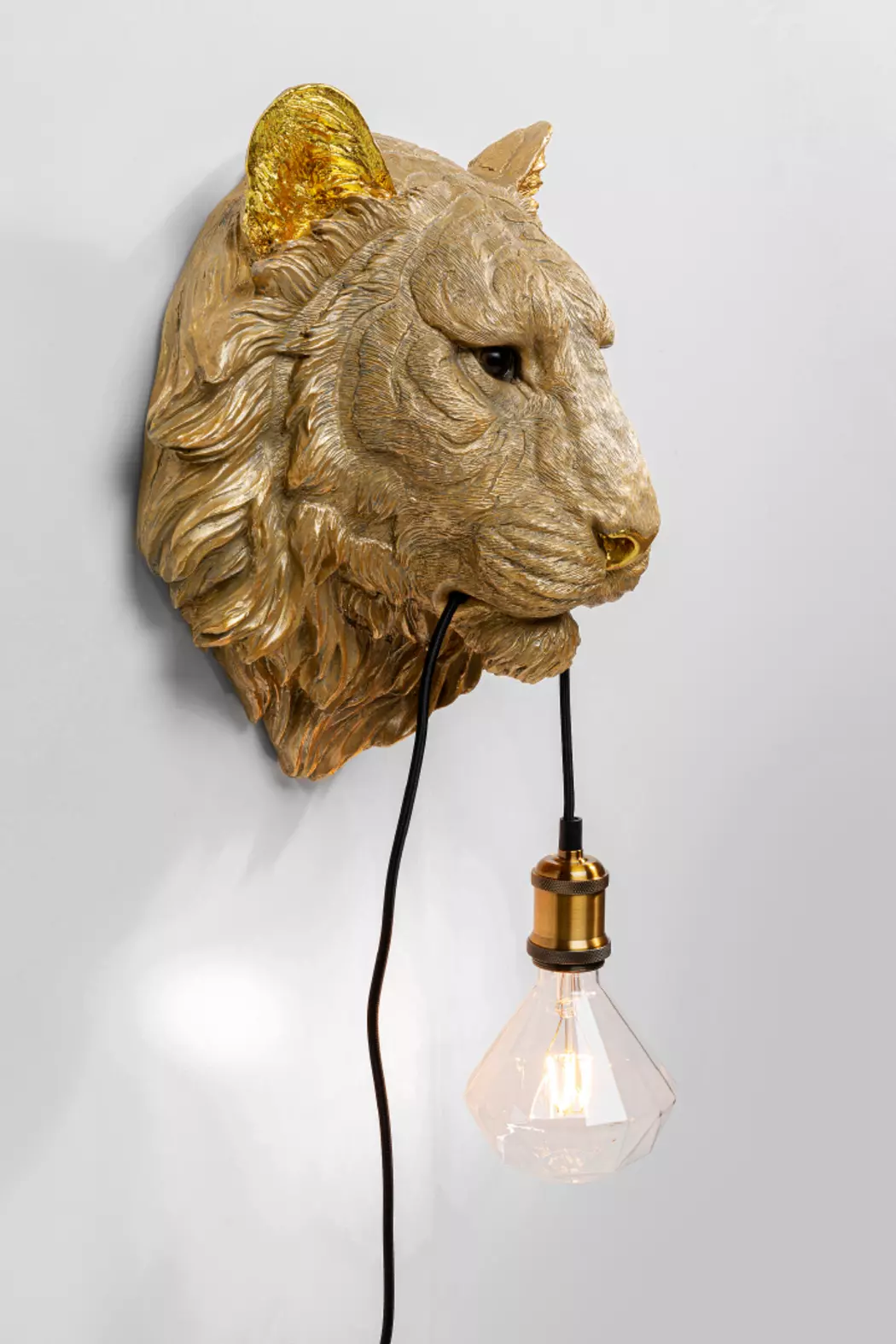 Wandleuchte Animal Tiger Head
