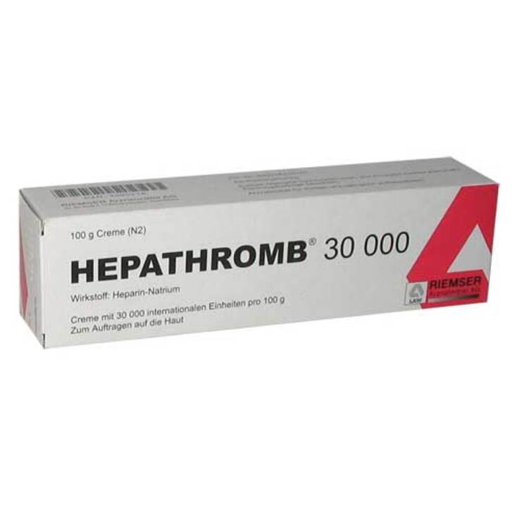 Hepathromb Creme 30.000 I.E., 100 g