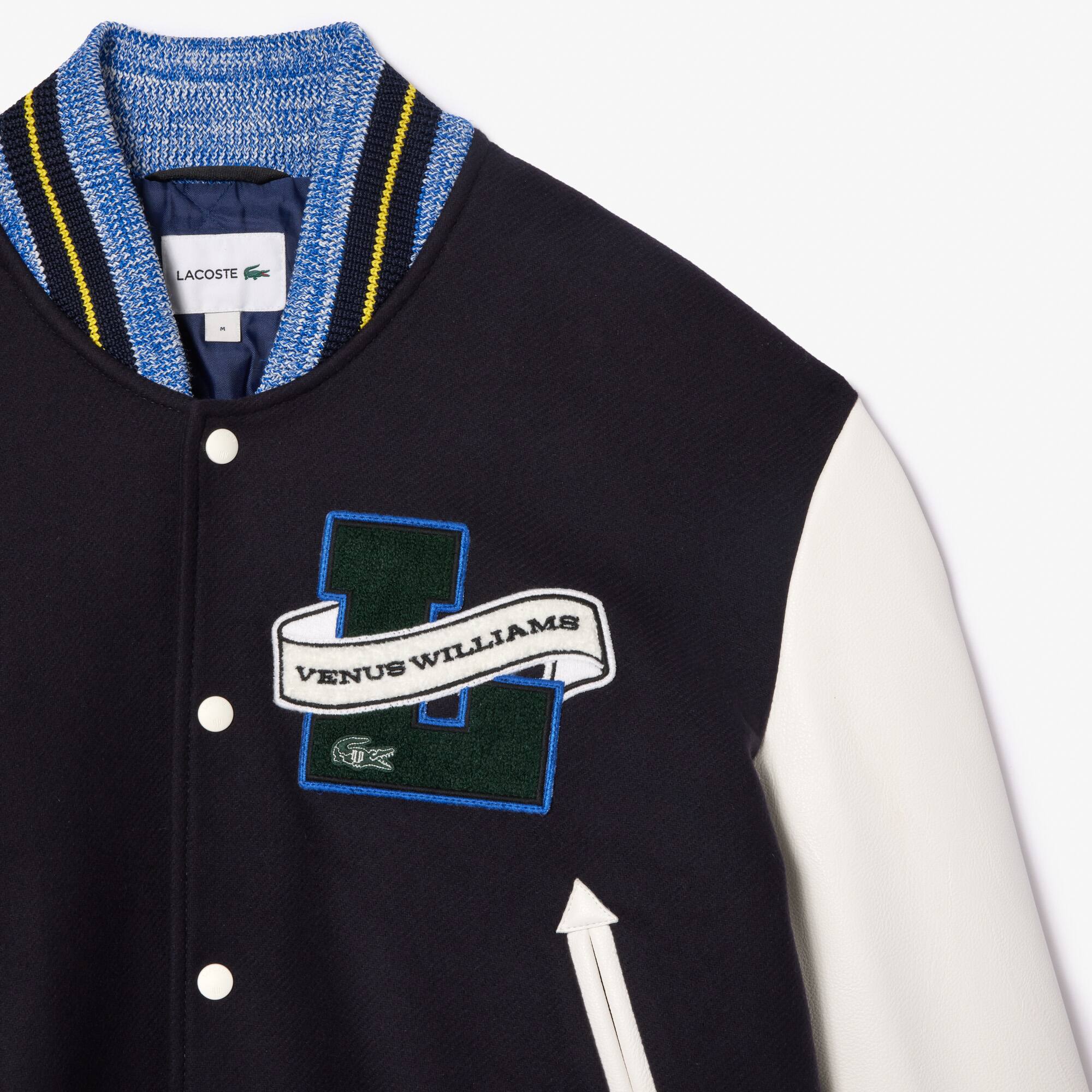 Lacoste x Eleven by Venus extraweite College-Jacke Lacoste X EleVen by Venus Williams - Blau - Lacoste - Unisex