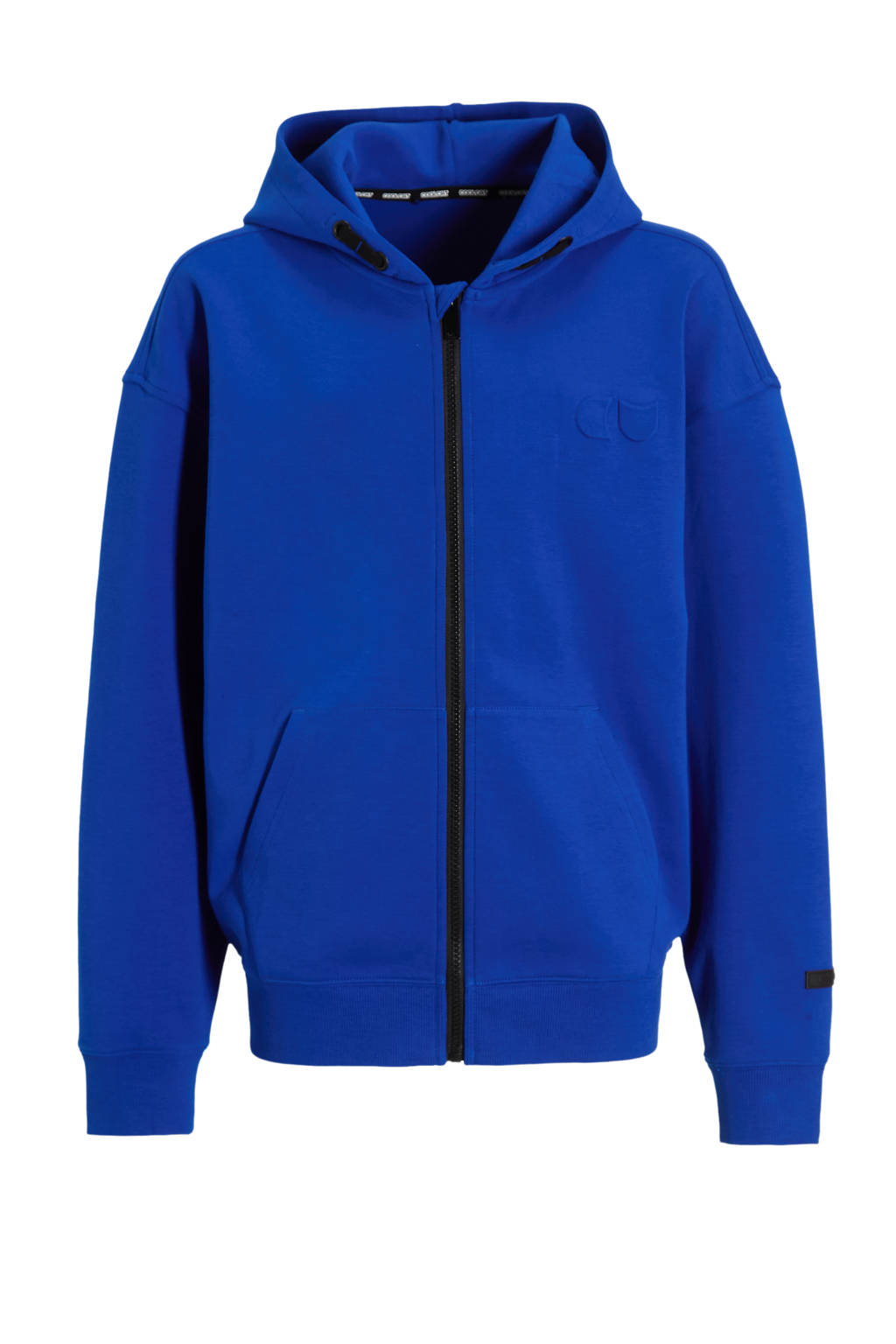 Coolcat Unisex Vest Charly met Capuchon Blauw