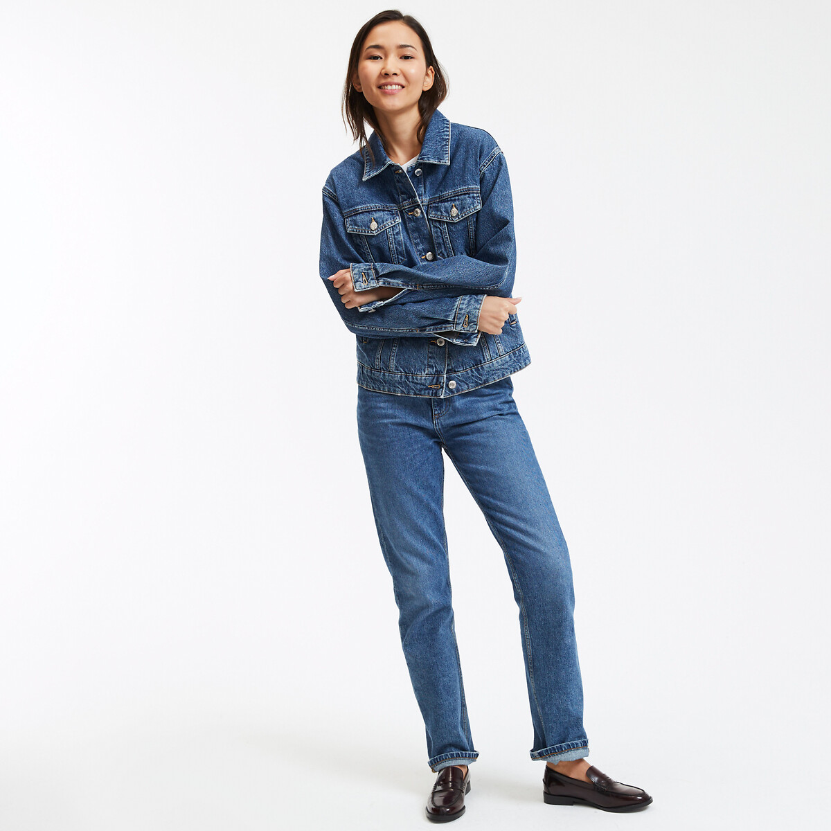 COLEÇÕES LA REDOUTE<br>Colete jeans