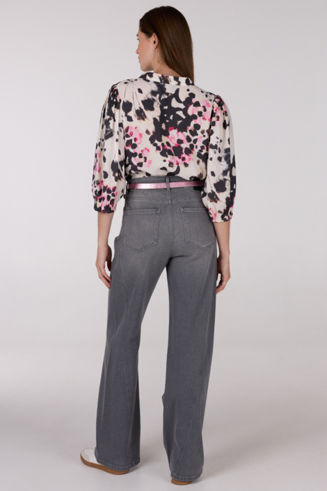 Juffrouw Jansen multi color dames blouse