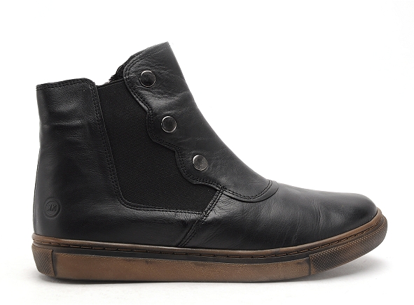 Kokoon boots bottine plates femme alix noir