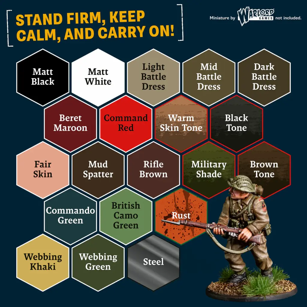 The Army Painter  Historical: World War II British Paint Set    Erwecke die britischen Truppen des WW2 zum Leben!