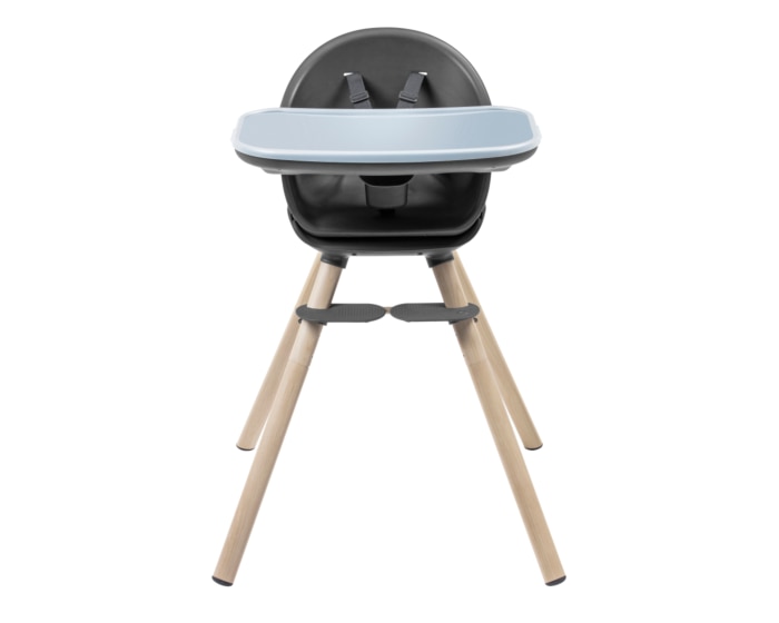 Moa 4-in-1 Hochstuhl 6 M - 7 Y   0 - 25 kg    4 verschiedene Möglichkeiten  |    Stilvolles, langlebiges Design  |    Hält jedem Chaos stand  |    Einfach zu installieren und anzupassen  |
