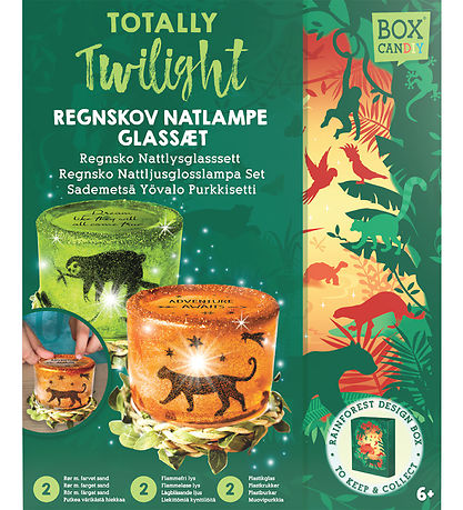 BOX CANDIY Kreas?t - Natlampe Glass?t - Totally Twilight Rainfor