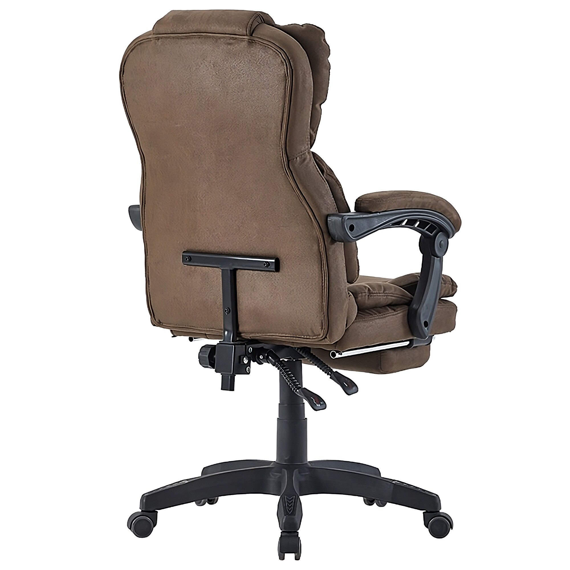 Bürostuhl mit gepolsterten 3-Punkt-Armlehnen - Schreibtischstuhl mit Kopf- und Fußstütze - ergonomischer Bürostuhl mit einer verstellbaren Rückenlehne für gesündere Sitzpositionen