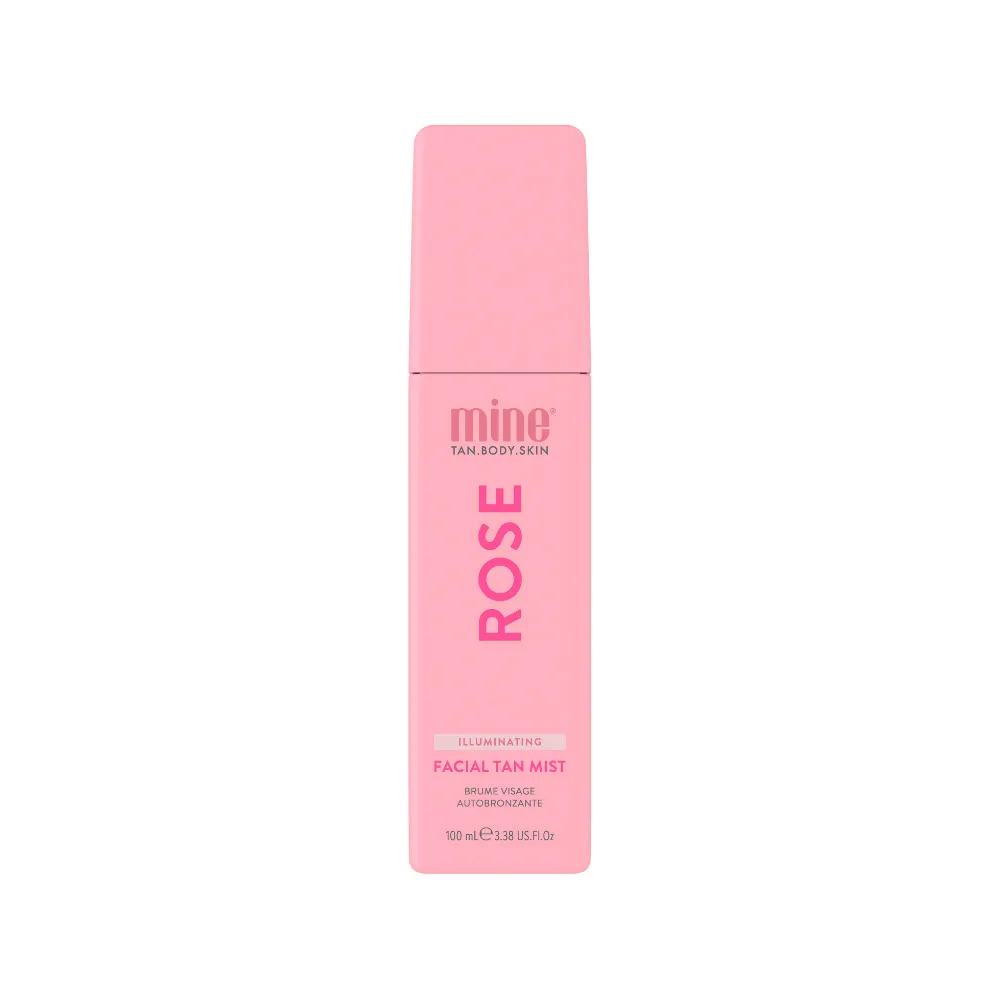 Minetan Rose Water Illuminating Facial Tan Mist - 100 ml.
