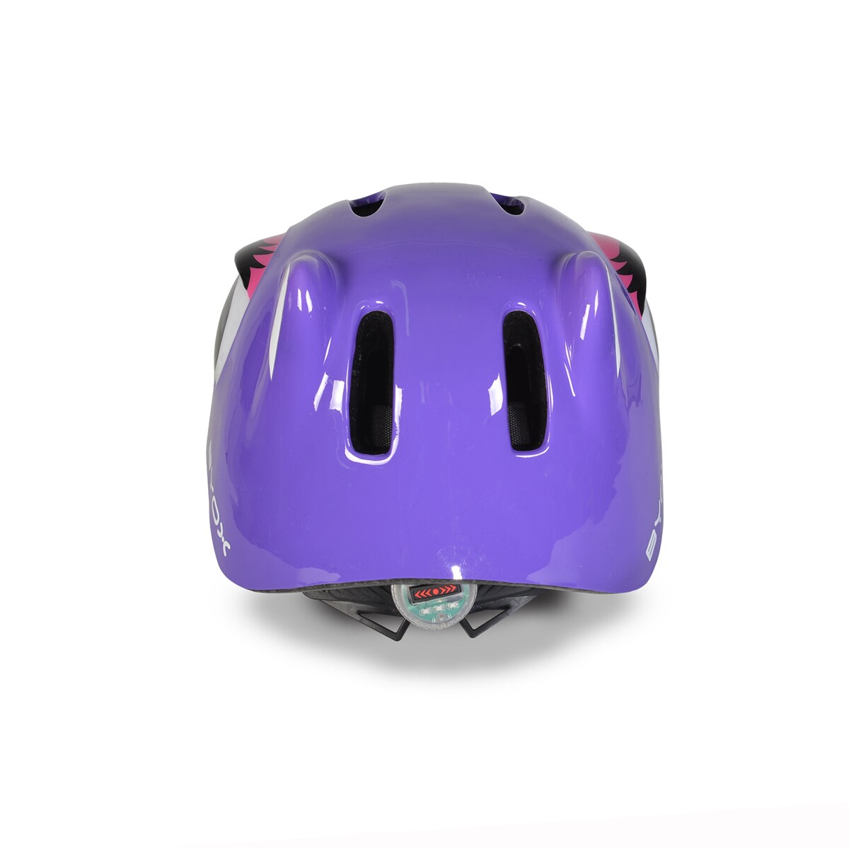 Byox Schutzhelm Y26 Kati Größe S 48 - 54 cm einstellbar 4 Löcher LED-Beleuchtung in lila