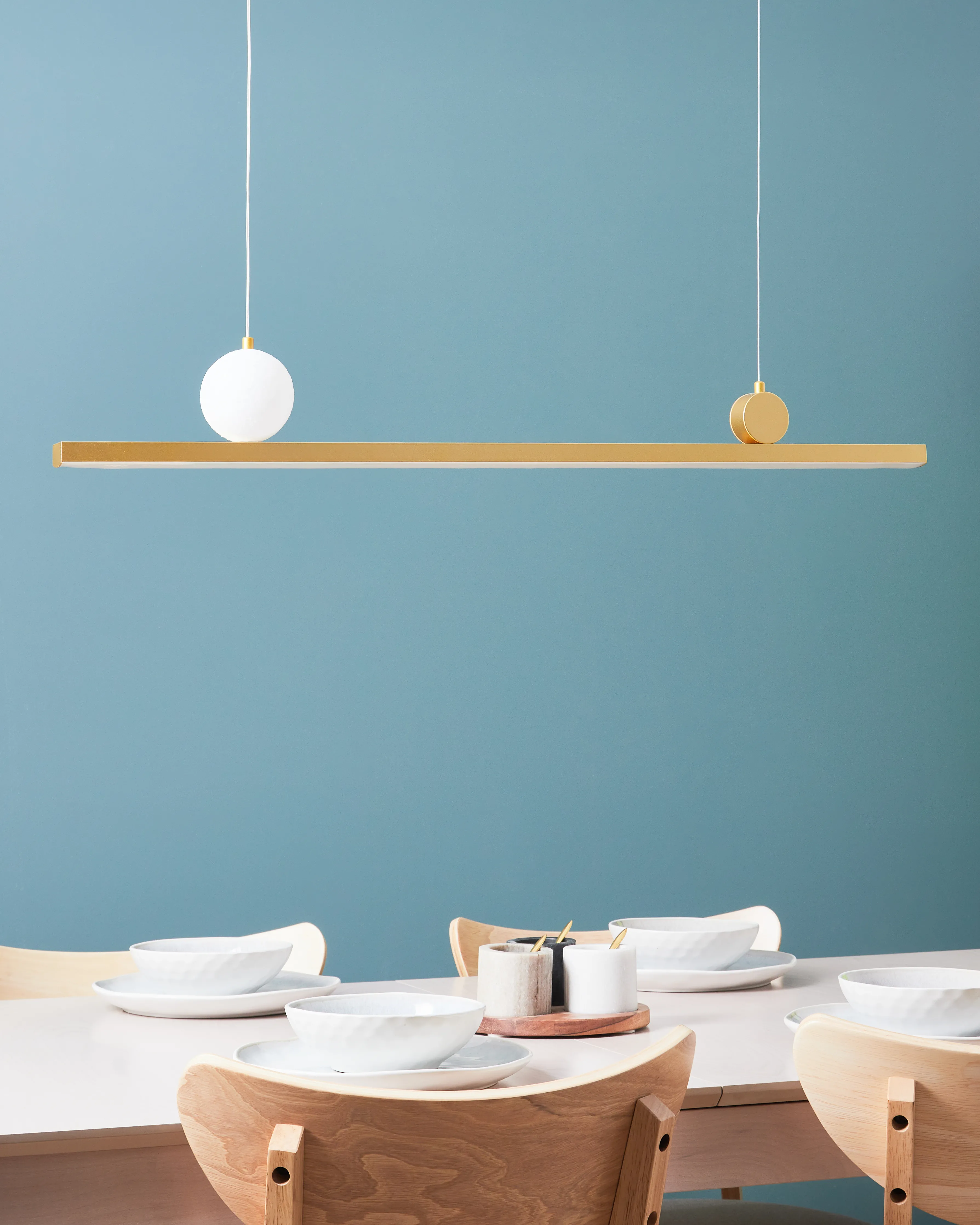 LED hanglamp ALWAND Metaal Goud