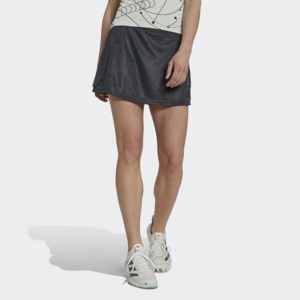 Adidas Saia Feminina Club Tennis Carbon XS - HM6524-XS