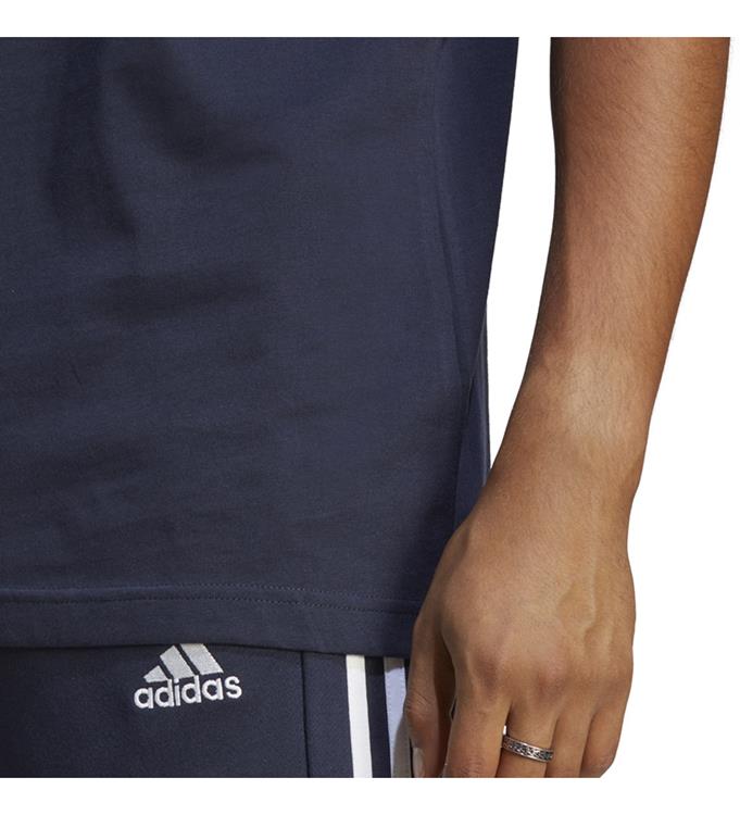 adidas Men Essentials Single Jersey 3-Stripes T-Shirt