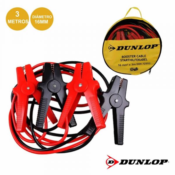 Dunlop Conjunto Cabos Bateria Arranque 400a 3m