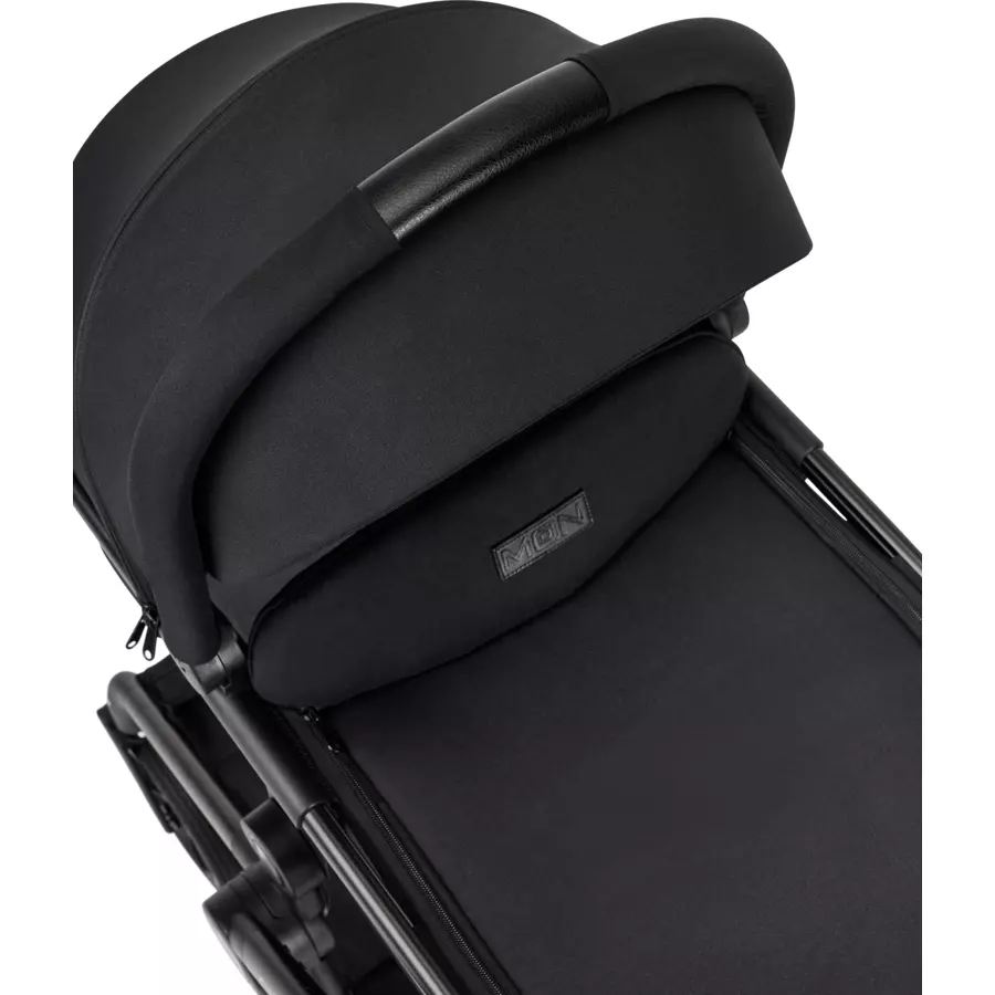MOON Kombikinderwagen Clicc black melange