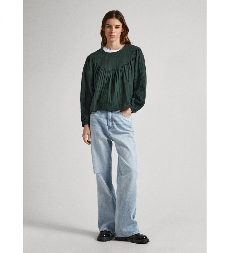 Blusa verde Pepe Jeans Inna