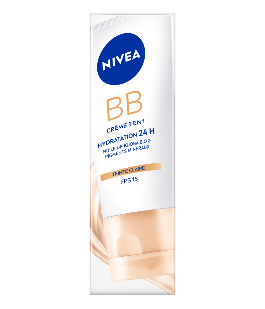 BB CRÈME 5 EN 1 HYDRATATION 24 H TEINTE CLAIRE