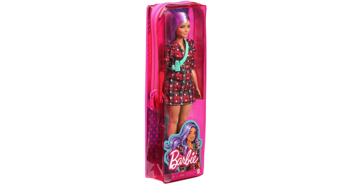 BarbieFashionistas #157 - Red Plaid Dress Pop